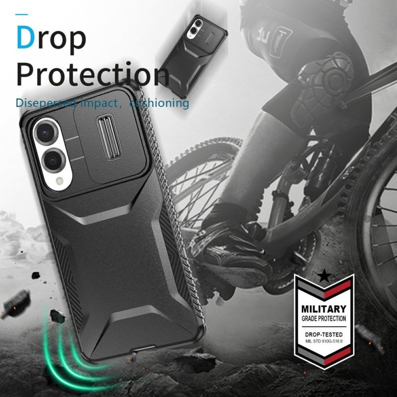 Coque Samsung Galaxy S25 Edge Robuste Effet Métal