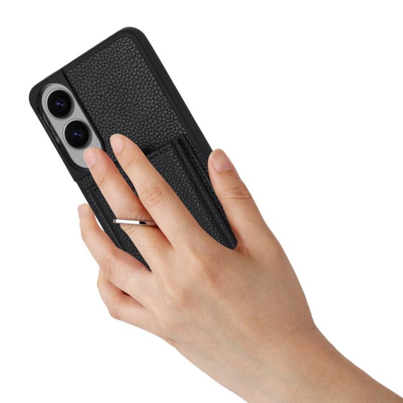 Coque Samsung Galaxy S25 Edge Support-Anneau et Porte-cartes