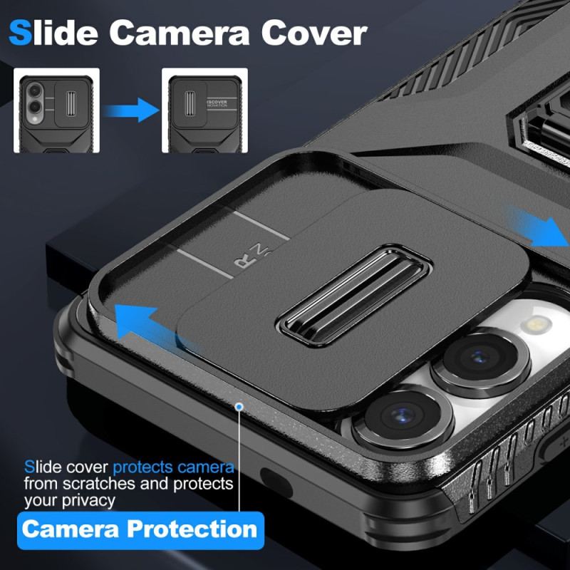 Coque Samsung Galaxy S25 Edge Support et Protection Caméra