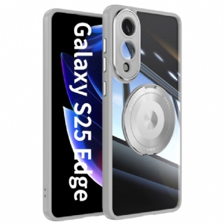 Coque Samsung Galaxy S25 Edge Support Rotatif et Protection d'Objectif