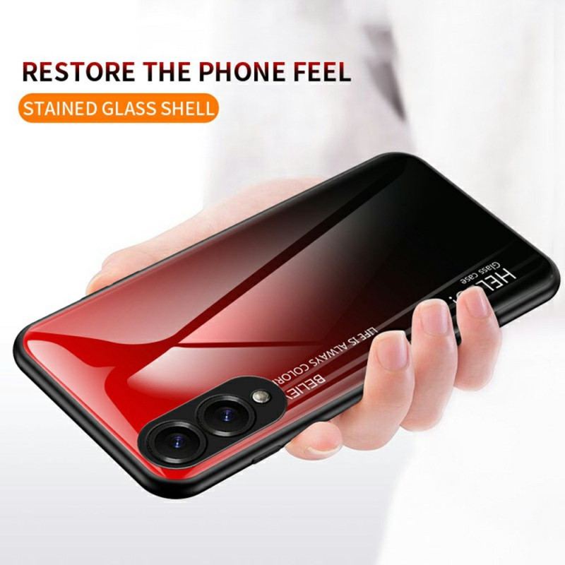 Coque Samsung Galaxy S25 Edge Verre Trempé Hello