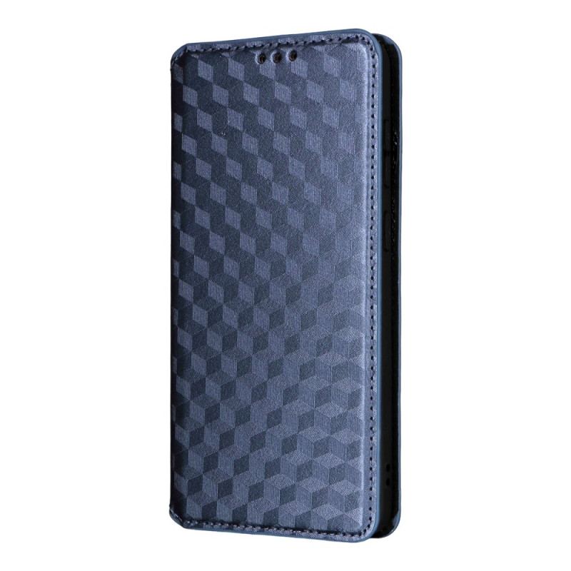 Flip Cover Samsung Galaxy S25 Edge Cubes 3D
