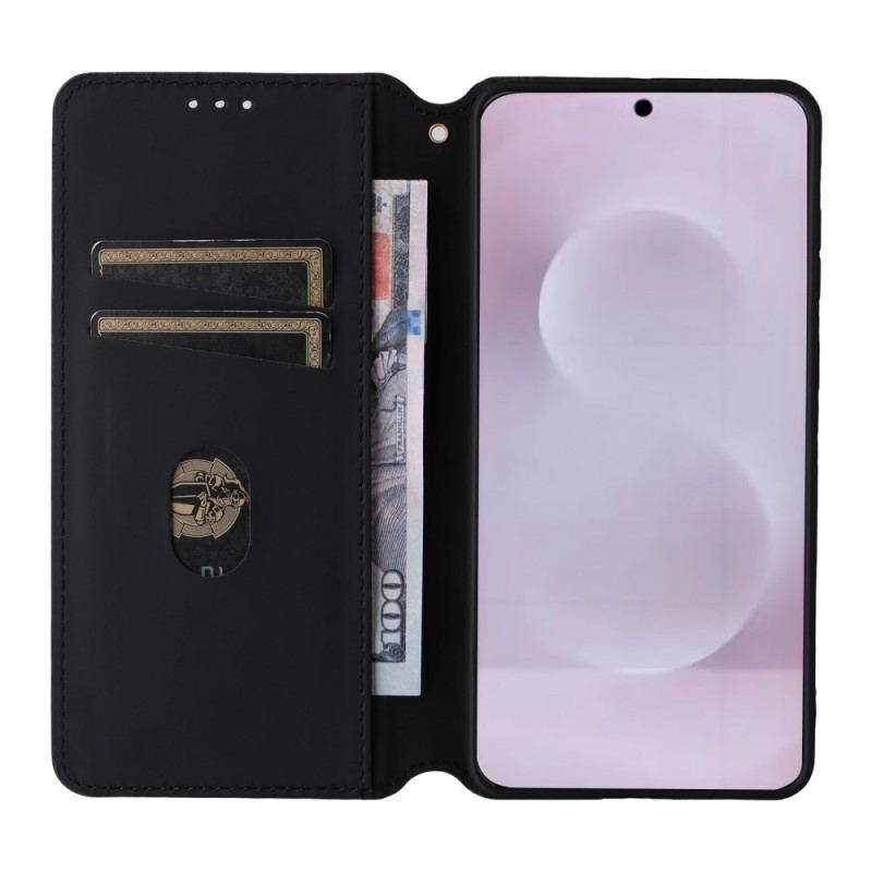 Flip Cover Samsung Galaxy S25 Edge Cubes 3D