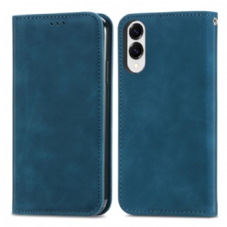 Flip Cover Samsung Galaxy S25 Edge Porte-Cartes et Fermeture Magnétique