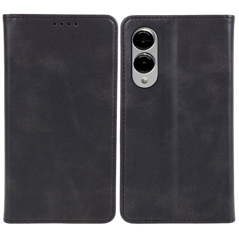Flip Cover Samsung Galaxy S25 Edge Simili Cuir