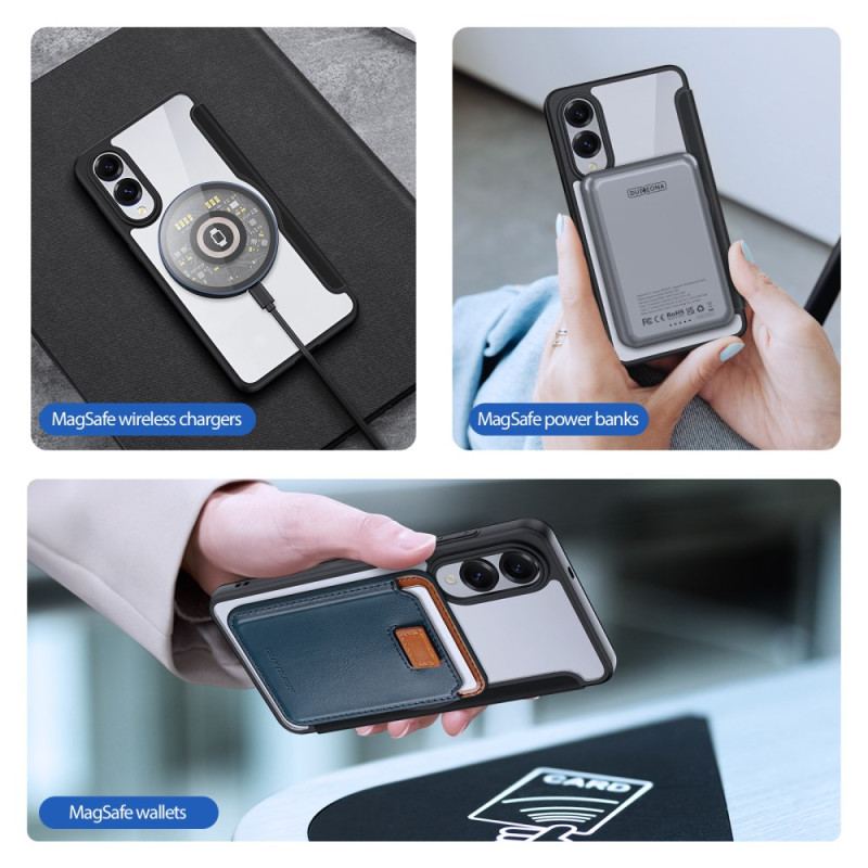 Flip Cover Samsung Galaxy S25 Edge Skin X Pro Series DUX DUCIS