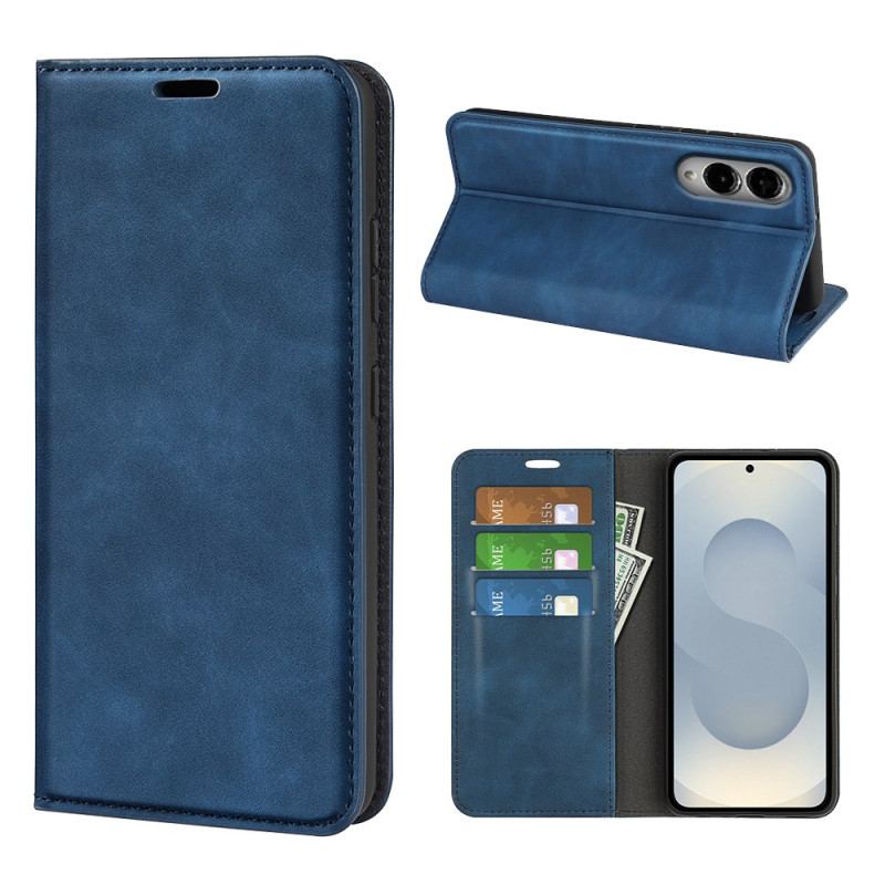 Flip Cover Samsung Galaxy S25 Edge Style Cuir