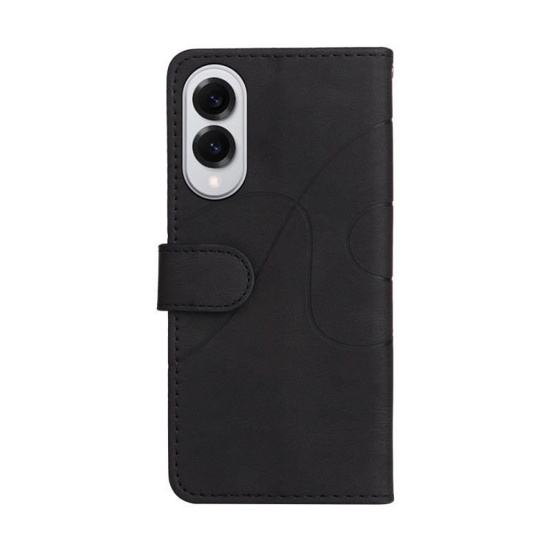 Housse Samsung Galaxy S25 Edge Bicolore Ondulation