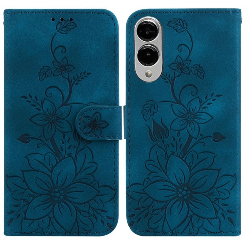 Housse Samsung Galaxy S25 Edge Empeinte Florale