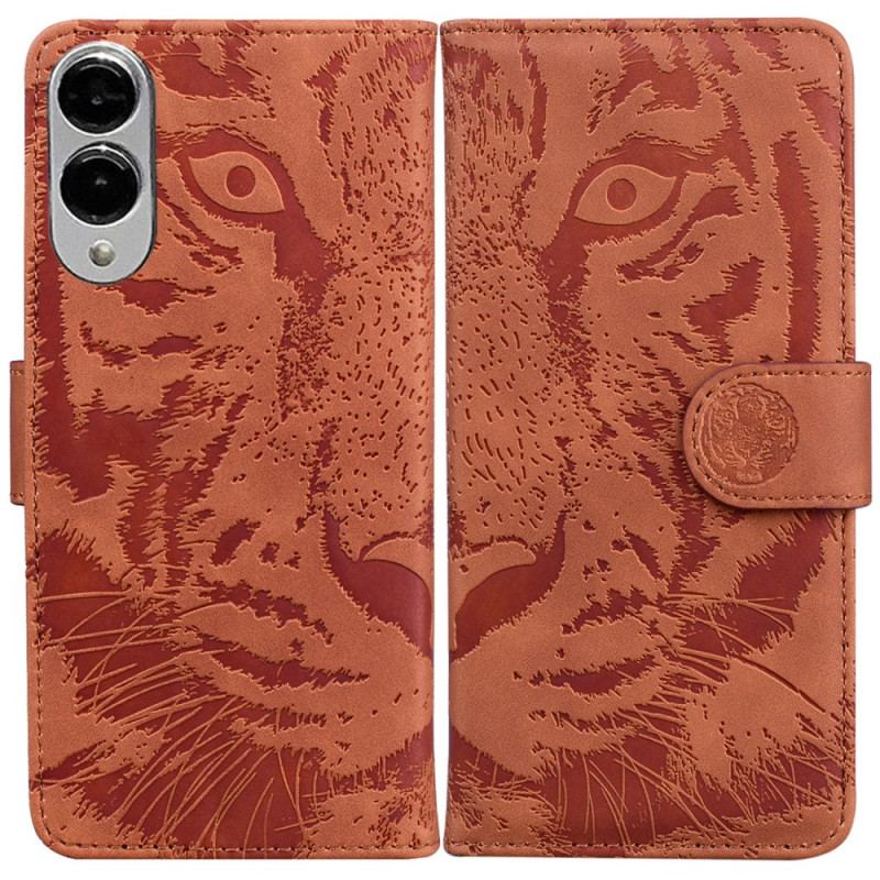 Housse Samsung Galaxy S25 Edge Empreinte Tigre