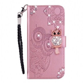 Housse Samsung Galaxy S25 Edge Hibou et Breloque