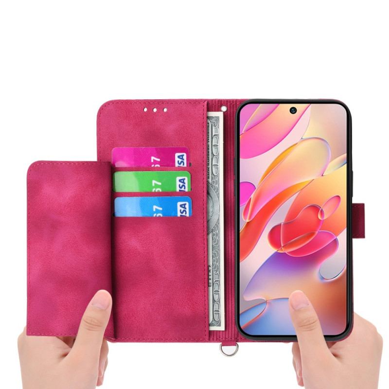 Housse Samsung Galaxy S25 Edge Motif Floral et Sangles