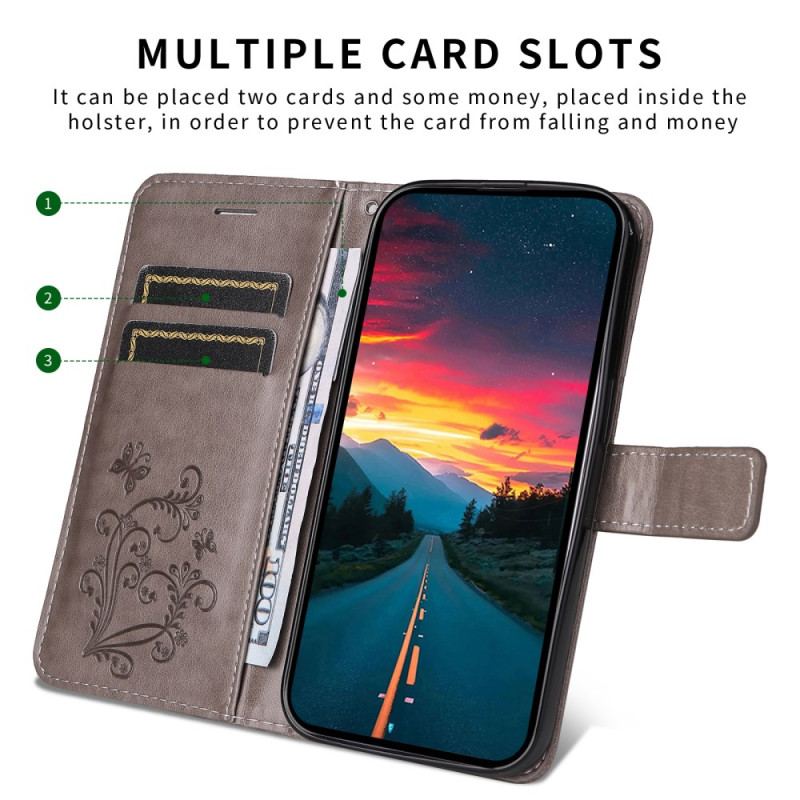 Housse Samsung Galaxy S25 Edge Motif Papillon Géant