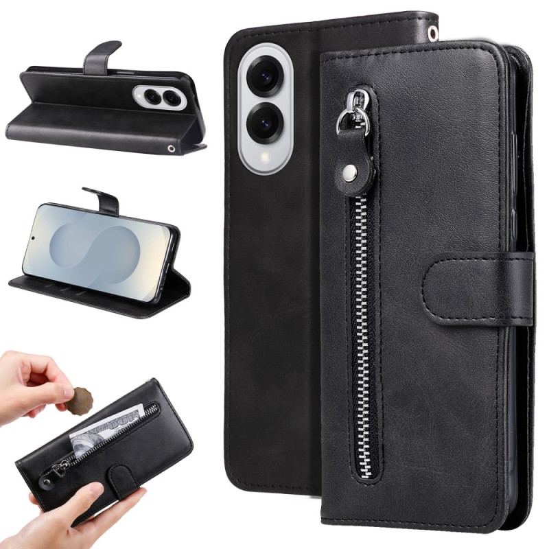 Housse Samsung Galaxy S25 Edge Pochette Zippée