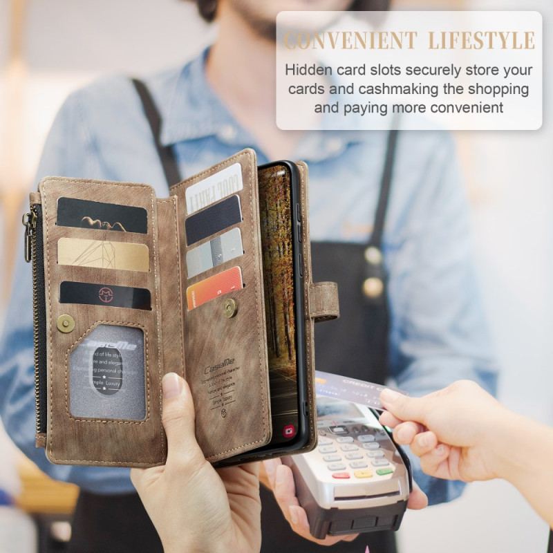 Housse Samsung Galaxy S25 Edge Portefeuille CASEME