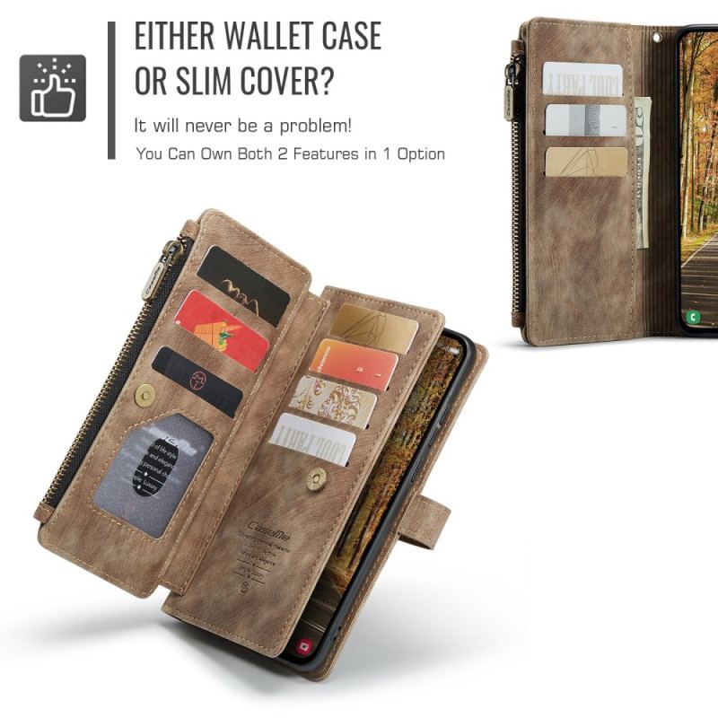 Housse Samsung Galaxy S25 Edge Portefeuille CASEME