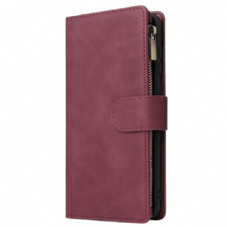 Housse Samsung Galaxy S25 Edge Portefeuille Effet Daim