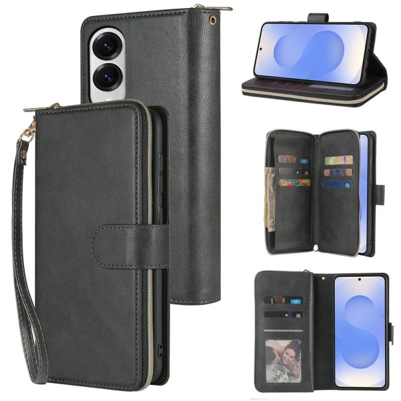 Housse Samsung Galaxy S25 Edge Portefeuille et Pochette