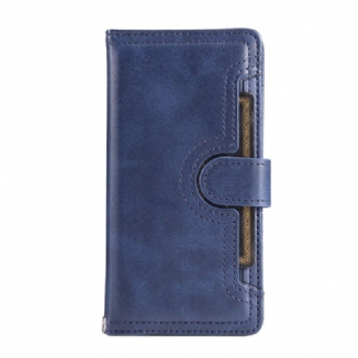 Housse Samsung Galaxy S25 Edge Portefeuille Magnétique et Lanière