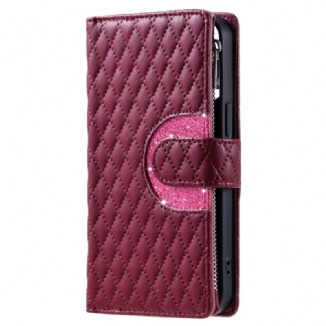 Housse Samsung Galaxy S25 Edge Portefeuille Matelassé