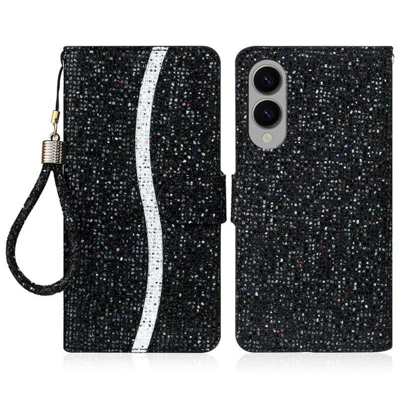 Housse Samsung Galaxy S25 Edge S Design Paillettes