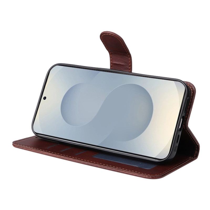 Housse Samsung Galaxy S25 Edge Texture Veau