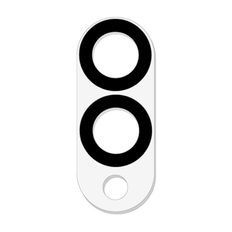 Lentille de Protection en Verre Trempé pour Samsung Galaxy S25 Edge (design circulaire noir)