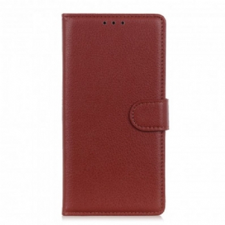 Housse Xiaomi Redmi Note 9 5G  / Redmi Note 9T 5G Litchi Traditionnel