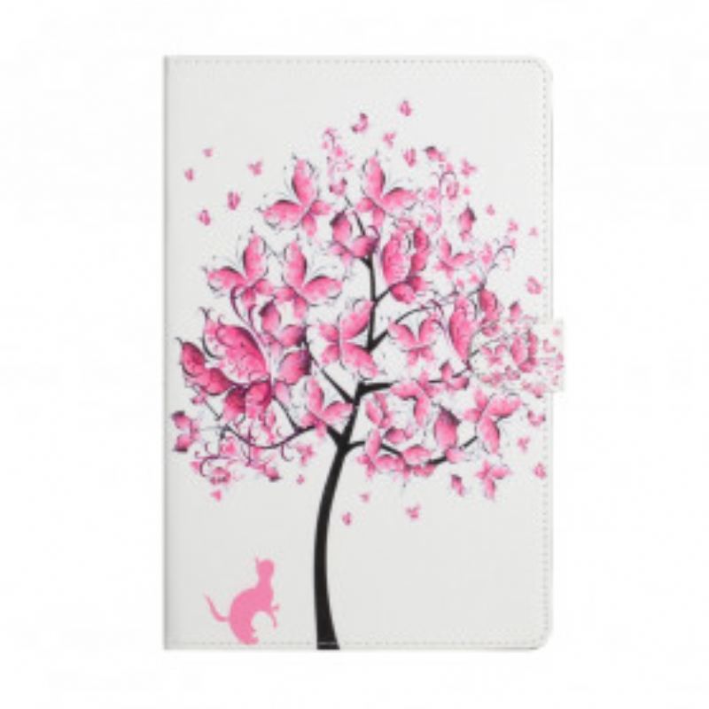 Housse Samsung Galaxy Tab A7 (2020) Arbre et Chat
