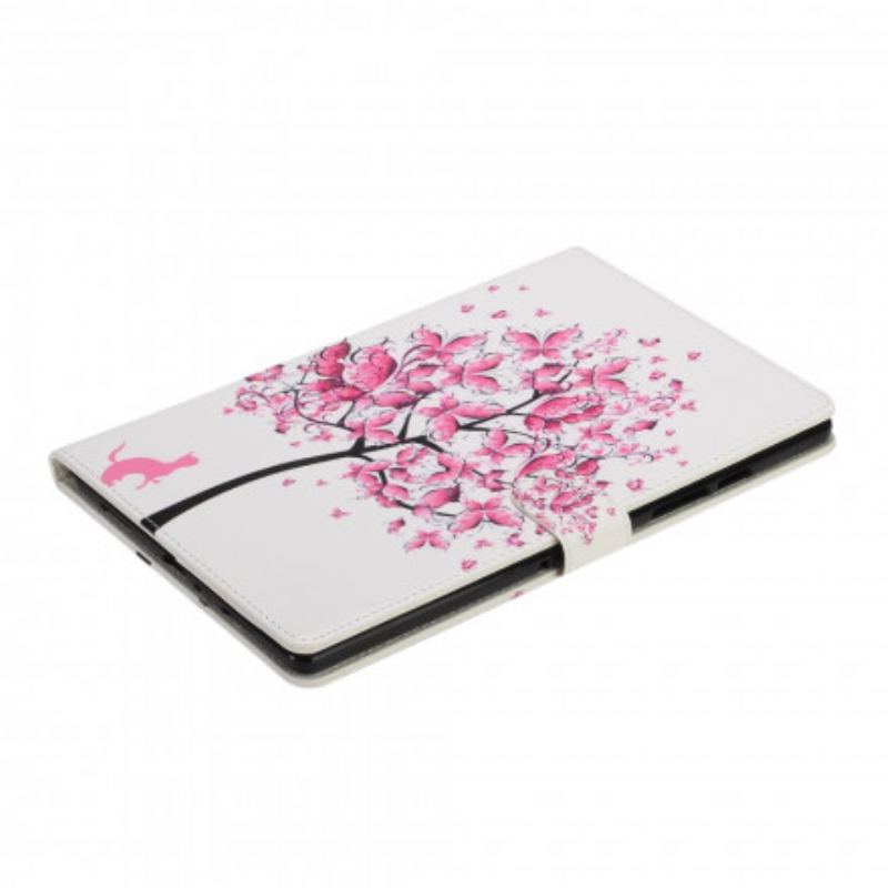 Housse Samsung Galaxy Tab A7 (2020) Arbre et Chat