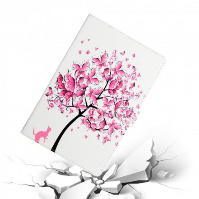 Housse Samsung Galaxy Tab A7 (2020) Arbre et Chat