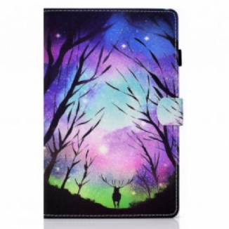 Housse Samsung Galaxy Tab A7 (2020) Cerf Royal