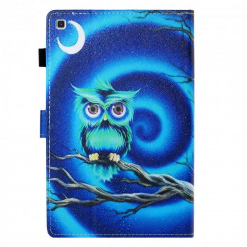 Housse Samsung Galaxy Tab A7 (2020) Drôle de Hibou