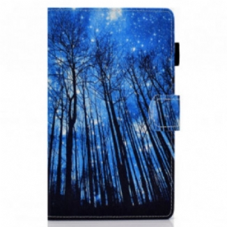 Housse Samsung Galaxy Tab A7 (2020) Forêt de Nuit