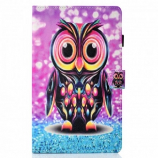 Housse Samsung Galaxy Tab A7 (2020) Hibou Éclaté