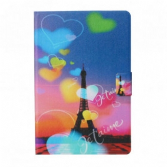 Housse Samsung Galaxy Tab A7 (2020) Paris Je t'Aime