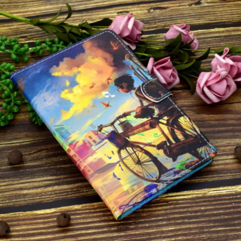 Housse Samsung Galaxy Tab A7 (2020) Vélo Art