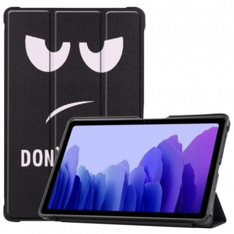 Smart Case Samsung Galaxy Tab A7 (2020) Renforcée Don't Touch Me