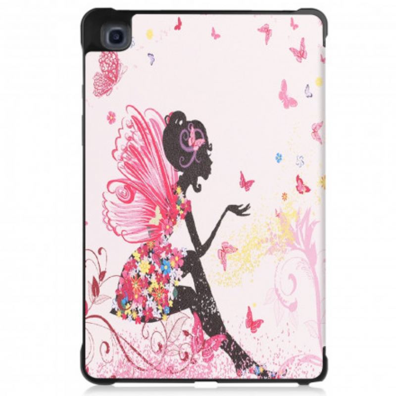Smart Case Samsung Galaxy Tab A7 (2020) Renforcée Fée Florale