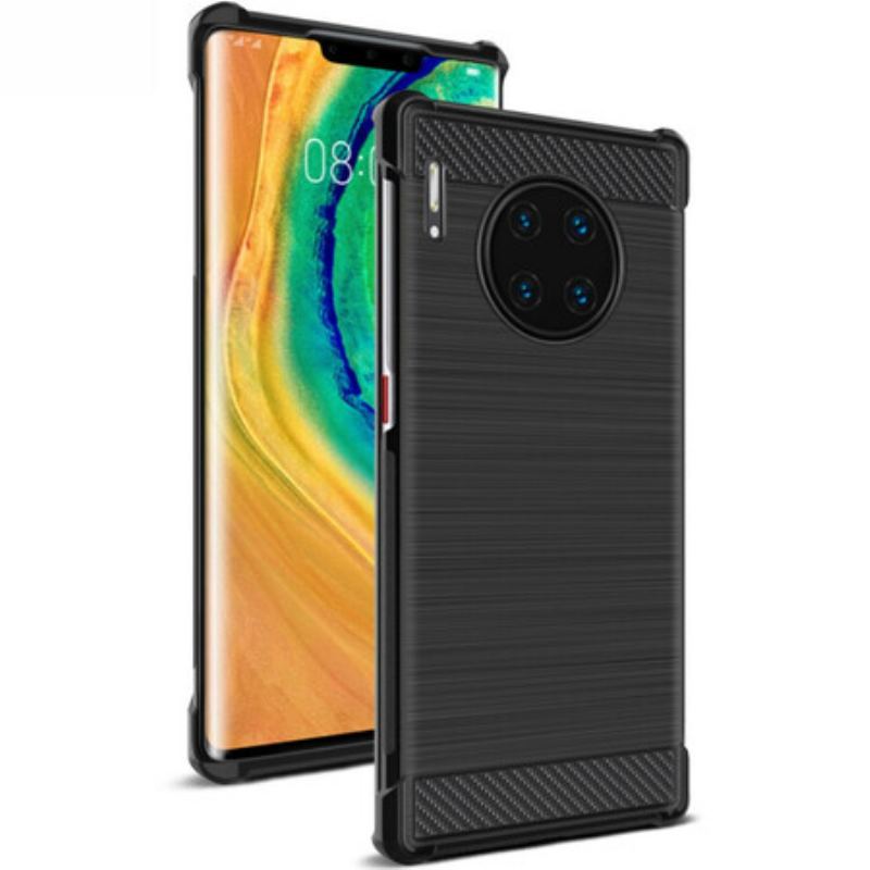 Coque Huawei Mate 30 Pro IMAK Vega Series Fibre Carbone Brossée