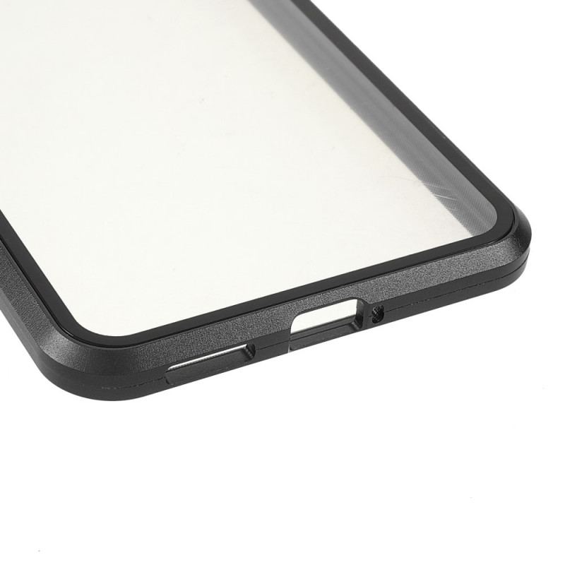 Coque Vivo V21 5G Deux Cotés Magnétique Verre Trempé et Métal