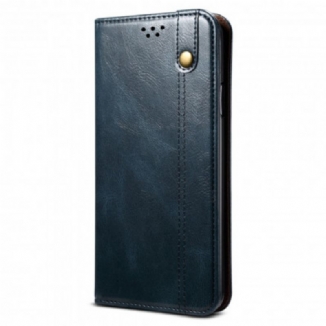 Flip Cover Vivo V21 5G Simili Cuir Ciré