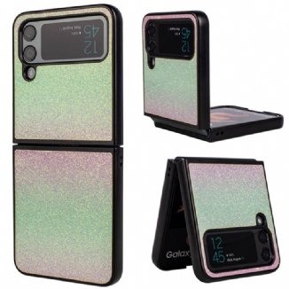 Coque Samsung Galaxy Z Flip 4 Paillettes Dégradés