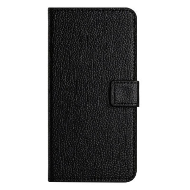 Housse iPhone 16 Pro Max Texture Litchi
