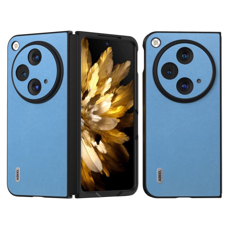 Coque OnePlus Open / Oppo Find N3 5G Cuir Coloré ABEEL