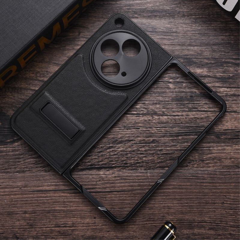 Coque OnePlus Open / Oppo Find N3 5G Simili Cuir avec Support