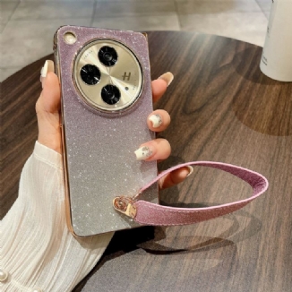 Coque Oppo Find N3 5G Surface Brillante et Sangle