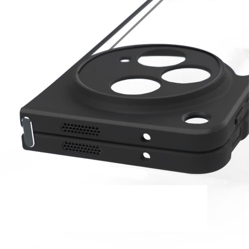 Coque Oppo Find N3 5G Transparente avec Contours Noir