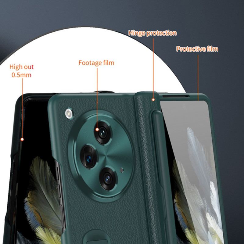 Coque Oppo Find N3 / OnePlus Open Stylet et Film en Verre Trempé