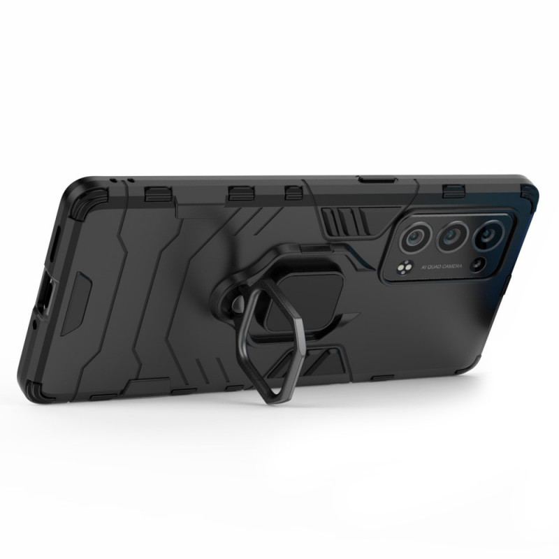 Coque Oppo Reno 6 Pro 5G Anneau-Support Pivotant